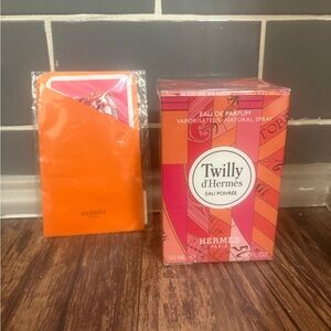 NEW Hermès Twilly d'Hermès Eau de Parfum 1.6 oz + Authentic Twilly Ribbon